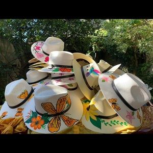 Hand Painted Hats